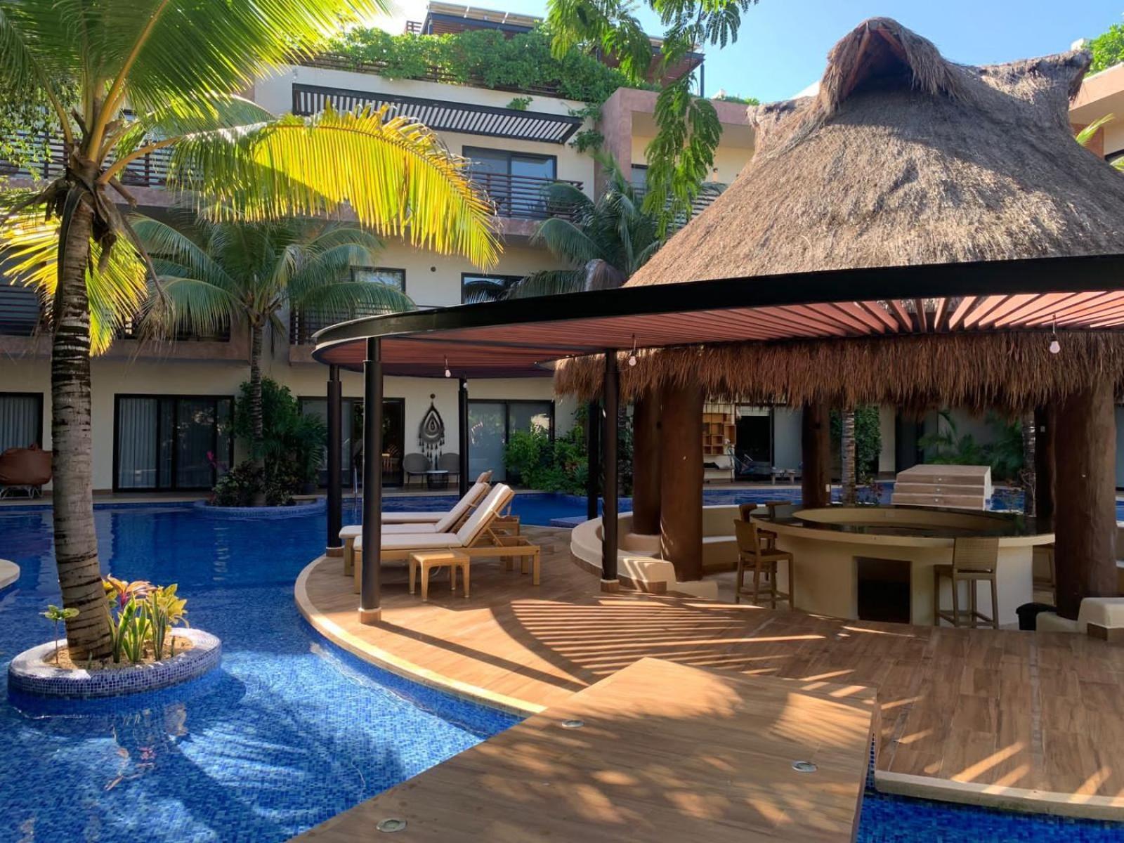 Casa De Lujo Ka'An Maya Acceso Swimup A La Piscina Tulum Luaran gambar